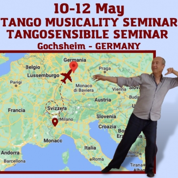 5-7 May: Tango musicality + Tangosens...